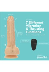 BMS Factory Pure Love Crazy Guy Vibrating - Rotating & Thrusting Dong with Remote