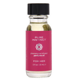 Pure Instinct - Pheromone Infused Perfume Oil - For Her 15ml