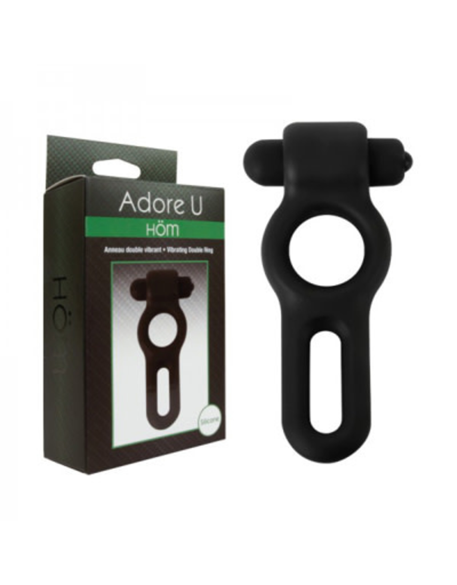 Adore U Adore U Hom - Vibrating Double Ring