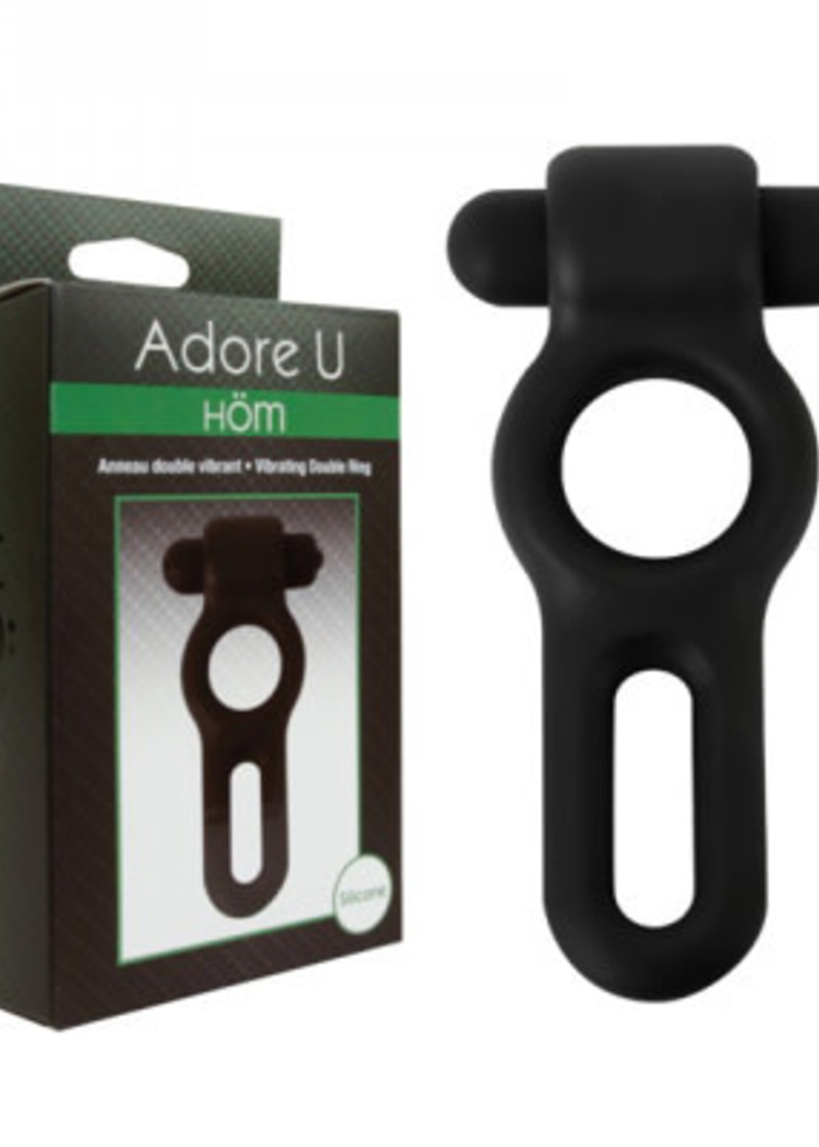 Adore U Adore U Hom - Vibrating Double Ring