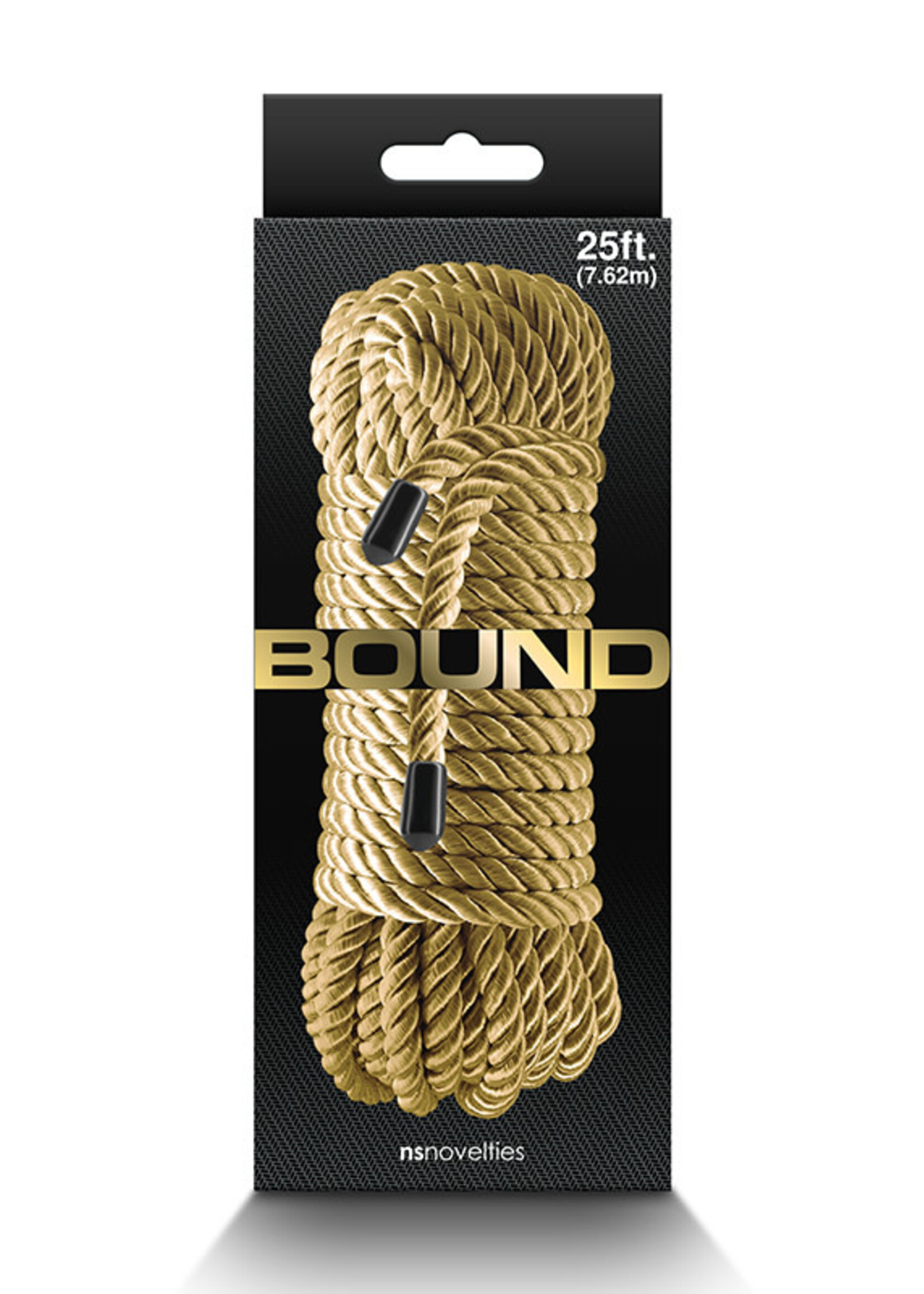 NS Novelties Bound Rope - Gold
