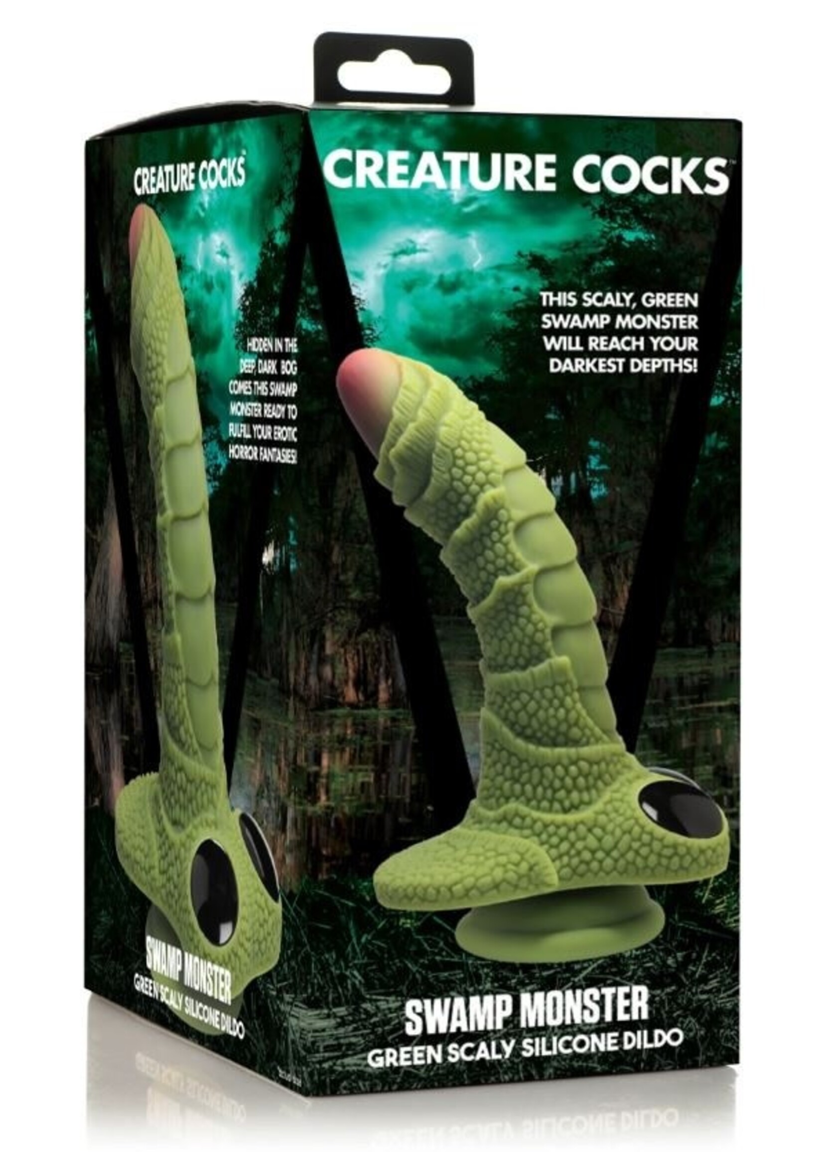 XR Brands Creature Cocks - Swamp Monster