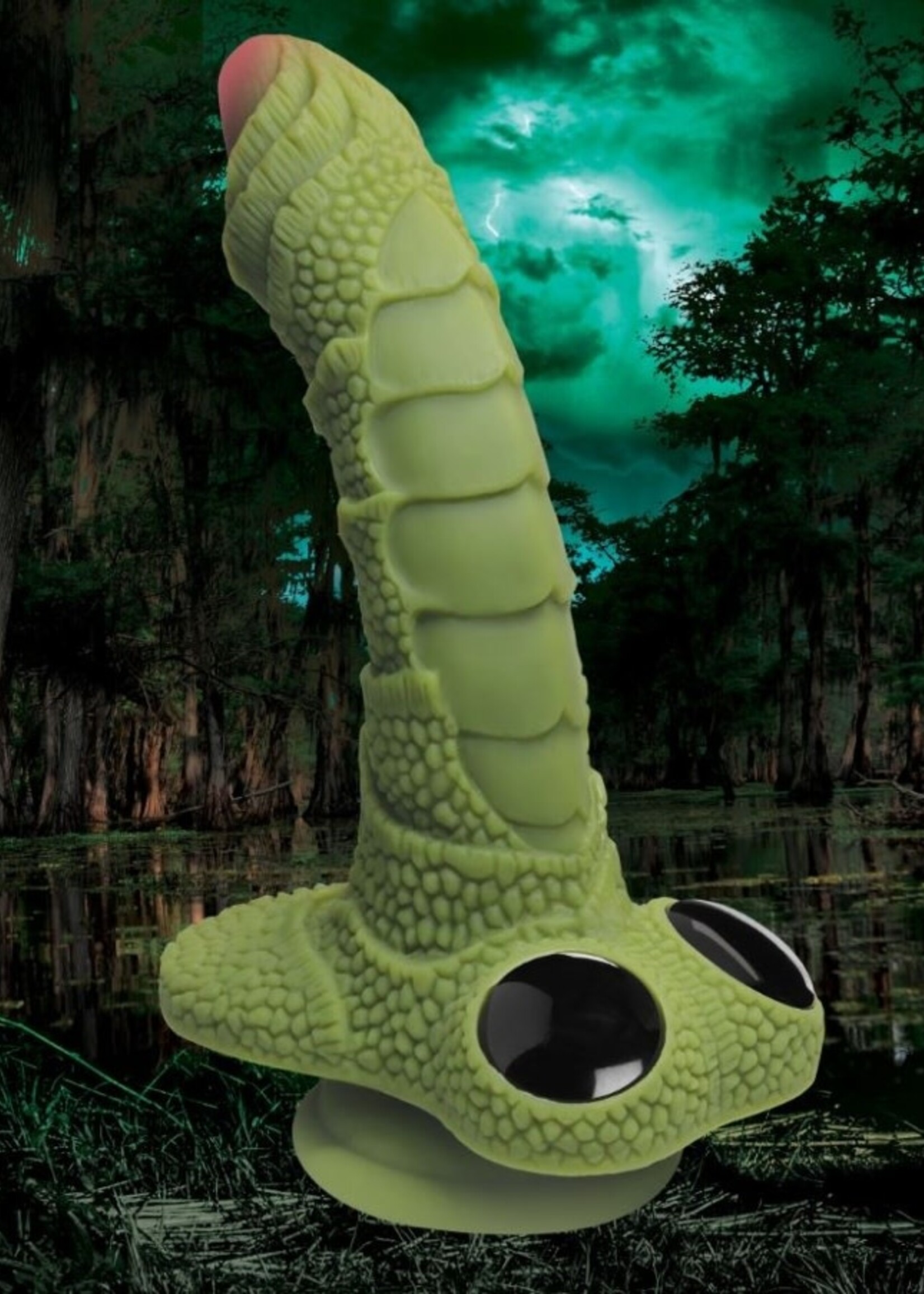 XR Brands Creature Cocks - Swamp Monster