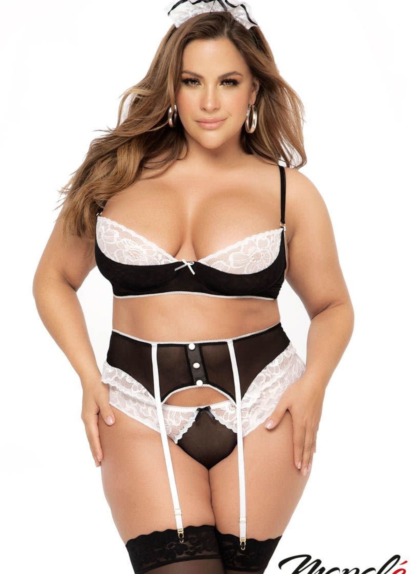 Mapale Mapale - French Maid 4pc - 1X/2X