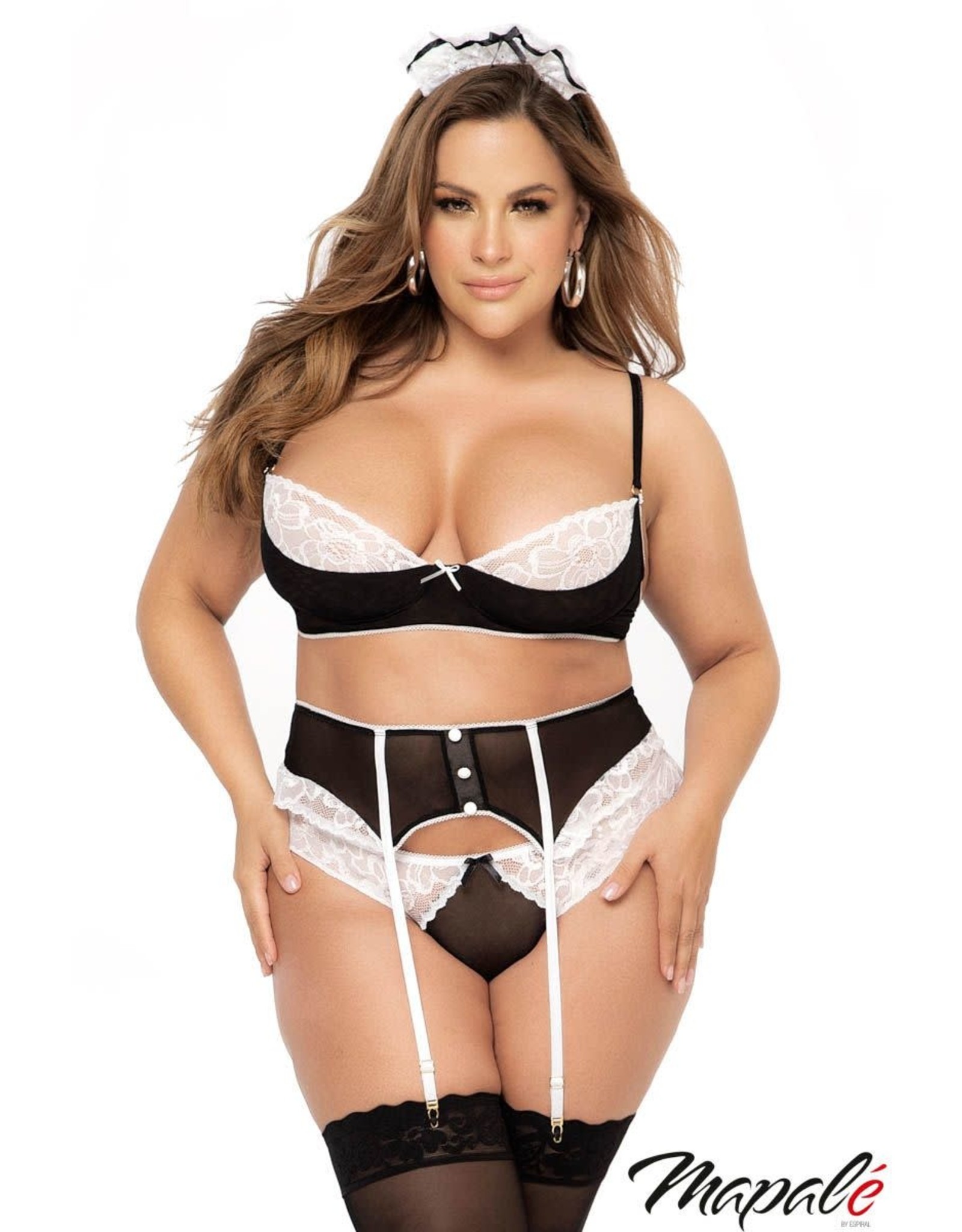 Mapale Mapale - French Maid 4pc - 3X/4X