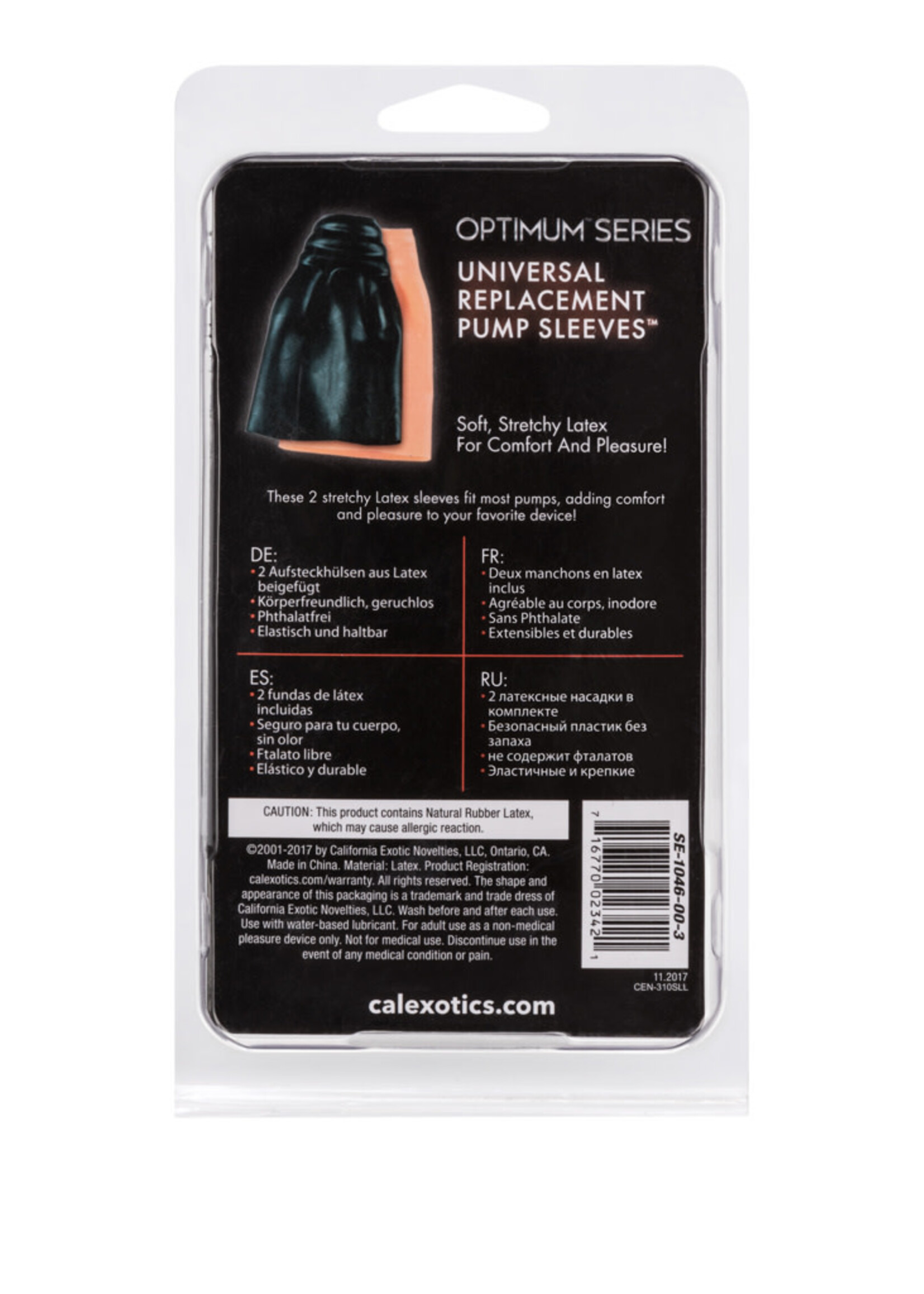 Calexotics Optimum Series - Universal Replacement Pump Sleeves
