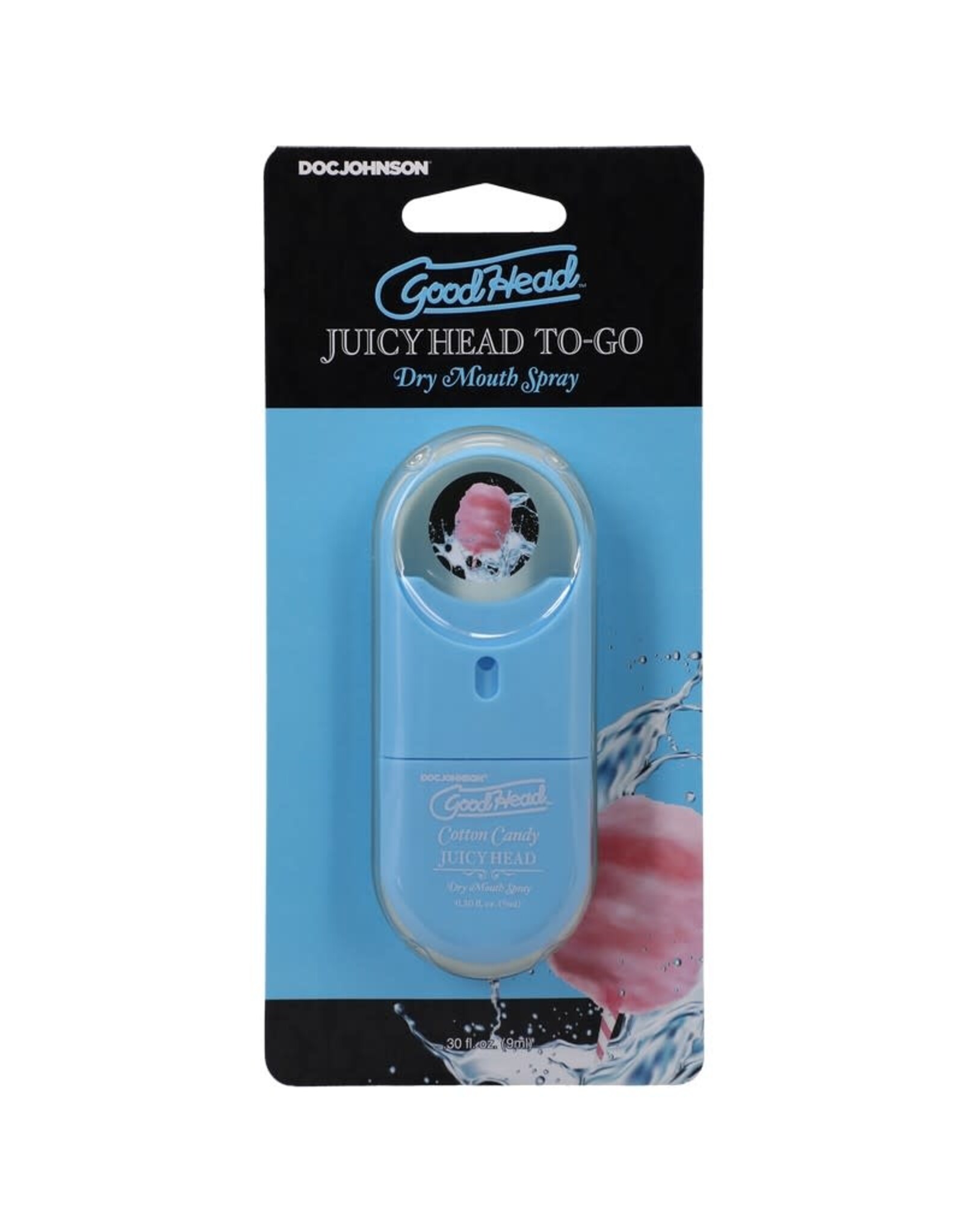 Doc Johnson GoodHead Juicy Head To-Go - Cotton Candy