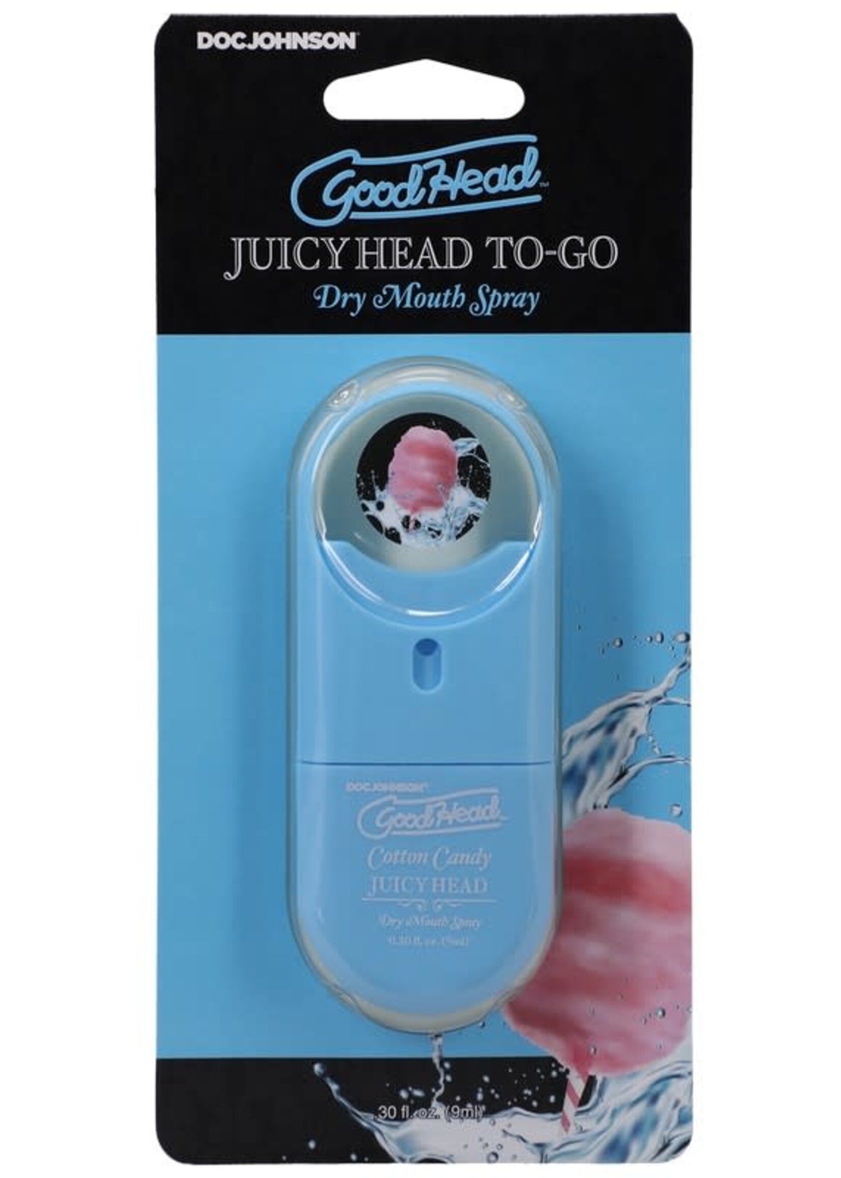 Doc Johnson GoodHead Juicy Head To-Go - Cotton Candy