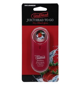 Doc Johnson GoodHead Juicy Head To-Go - Strawberry