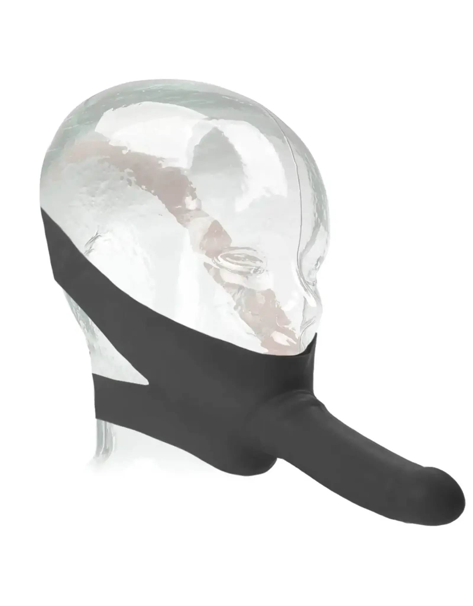 Calexotics Accommodator - Latex Dong Chin Strap - Black