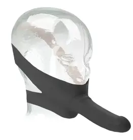 Calexotics Accommodator - Latex Dong Chin Strap - Black