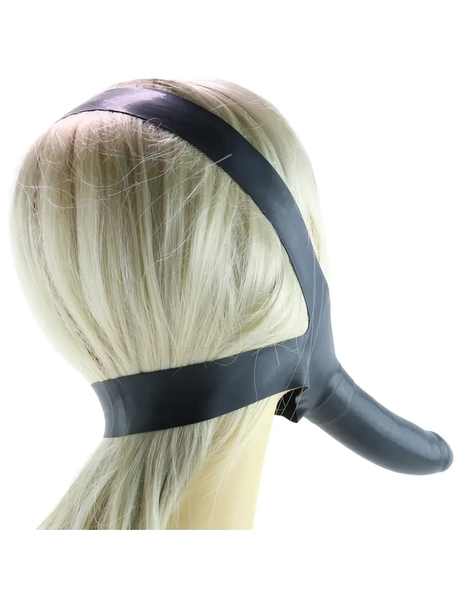 Calexotics Accommodator - Latex Dong Chin Strap - Black