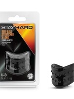 Blush Novelties Blush - Stay Hard - Beef Ball Stretcher  X Long 1.5" Black