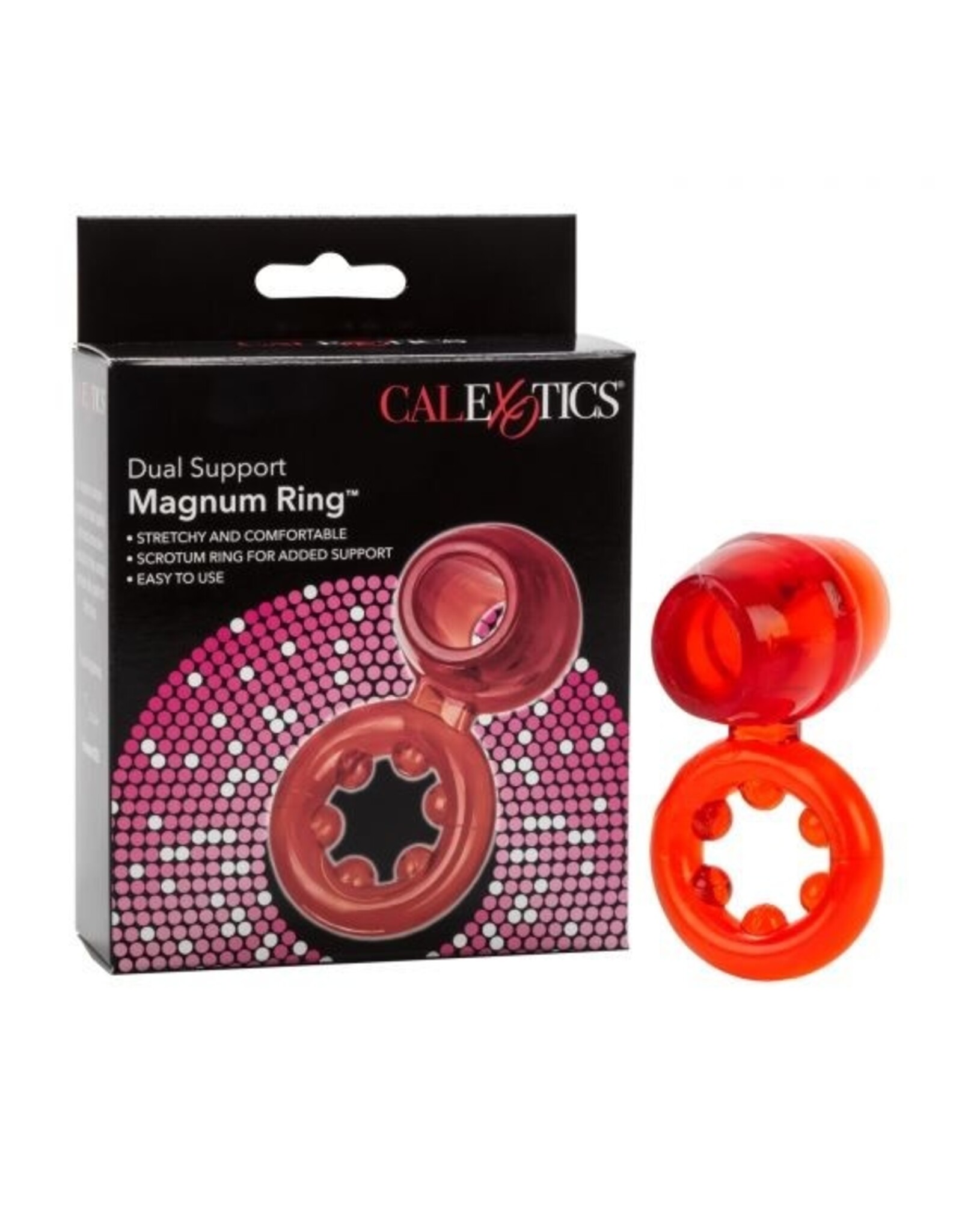 Calexotics Calexotics - Dual Support Magnum Ring - Red