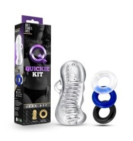 Blush Novelties Quickie Kit - Jerk Off - Clear