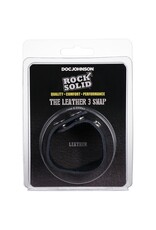 Doc Johnson Rock Solid - The Leather 3 Snap