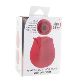 Adam & Eve Adam & Eve - Eve's Ravishing Rose Clit Pleaser - Red