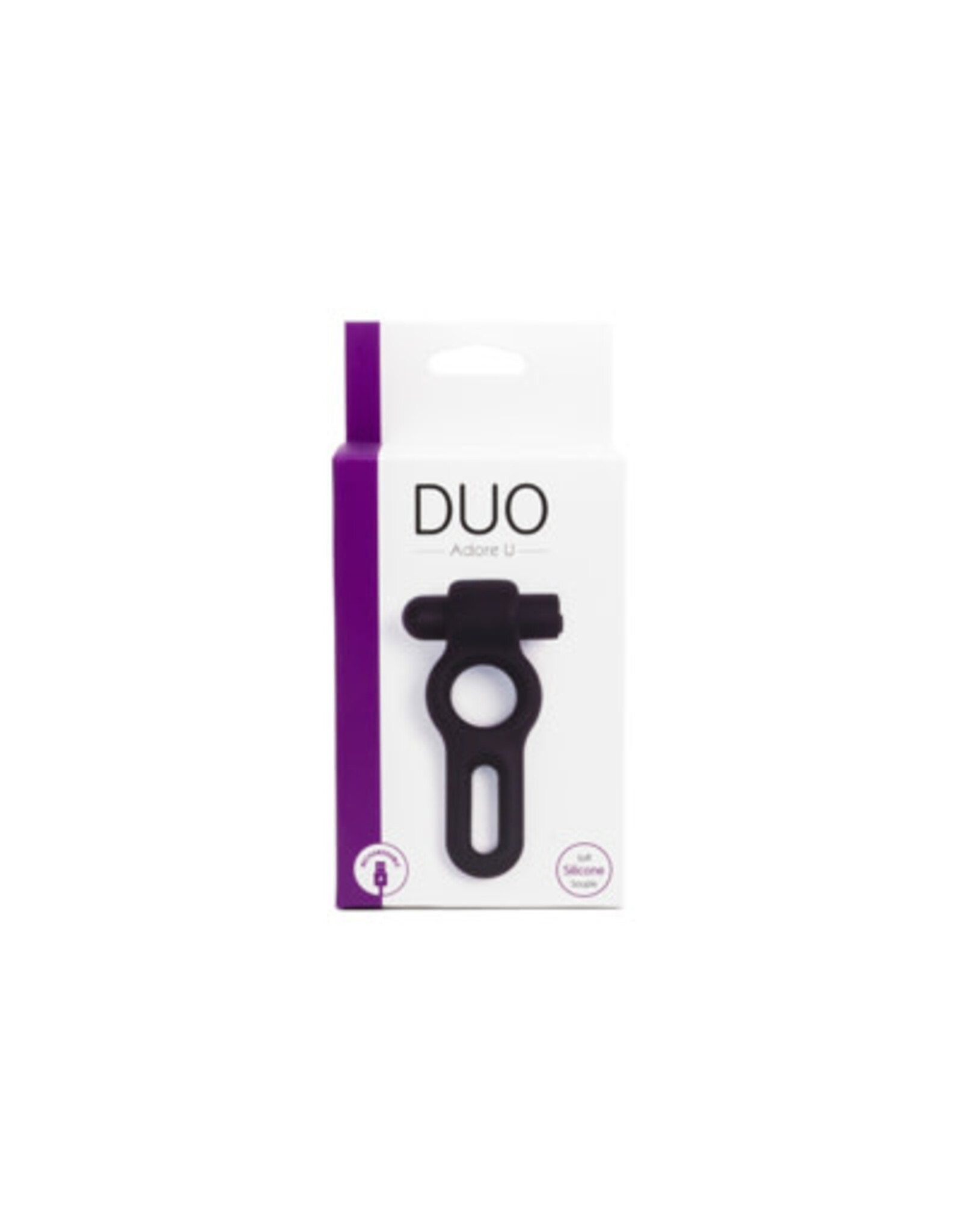 Adore U Adore U - Double Vibrating Ring