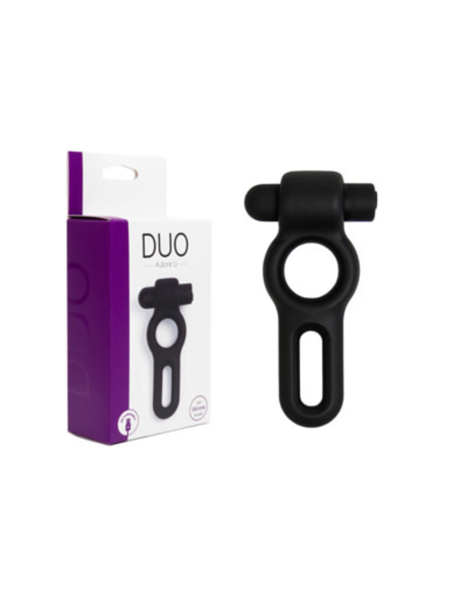 Adore U Adore U - Double Vibrating Ring