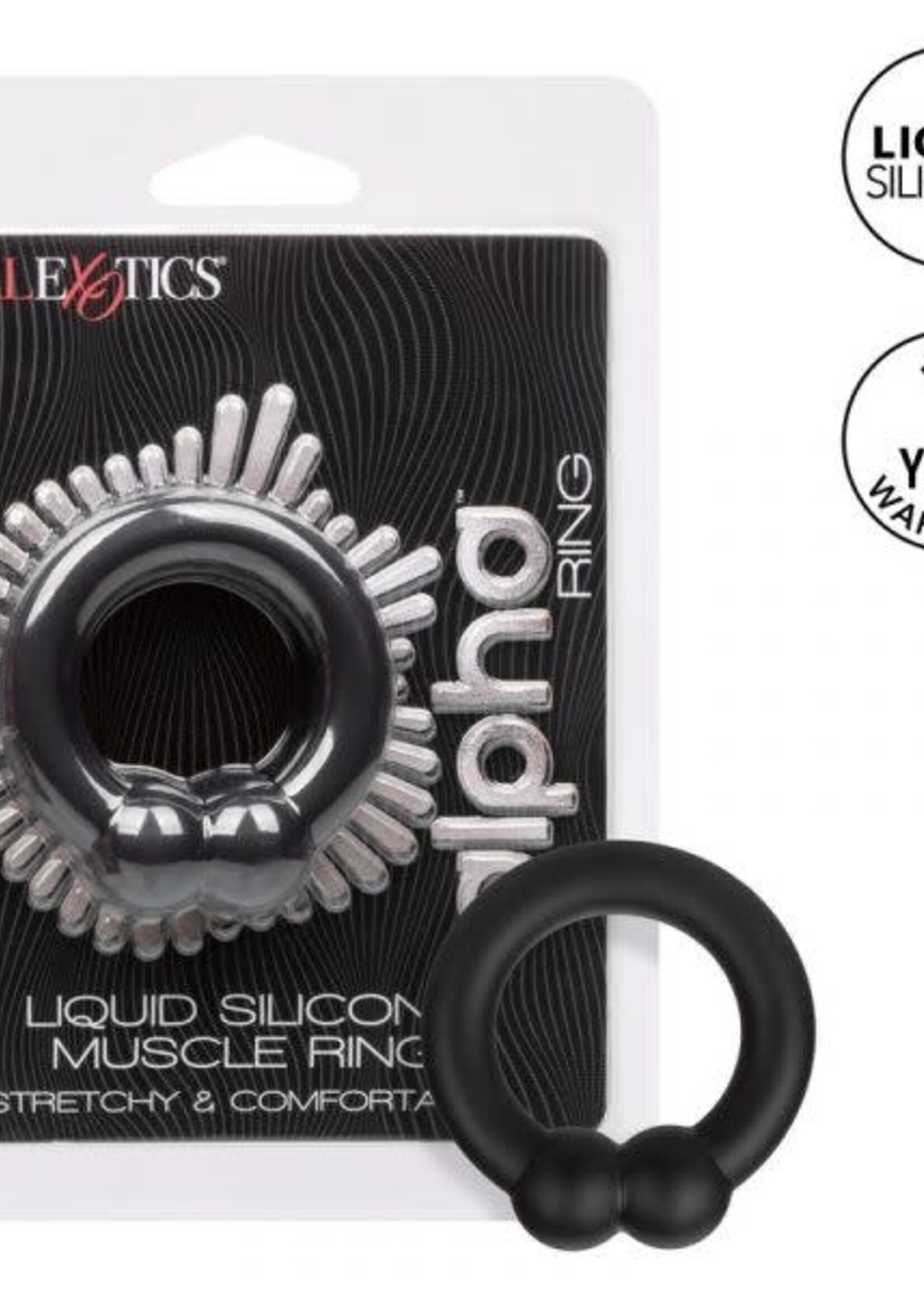 Calexotics Calexotics - Alpha Ring - Liquid Silicone Muscle Ring