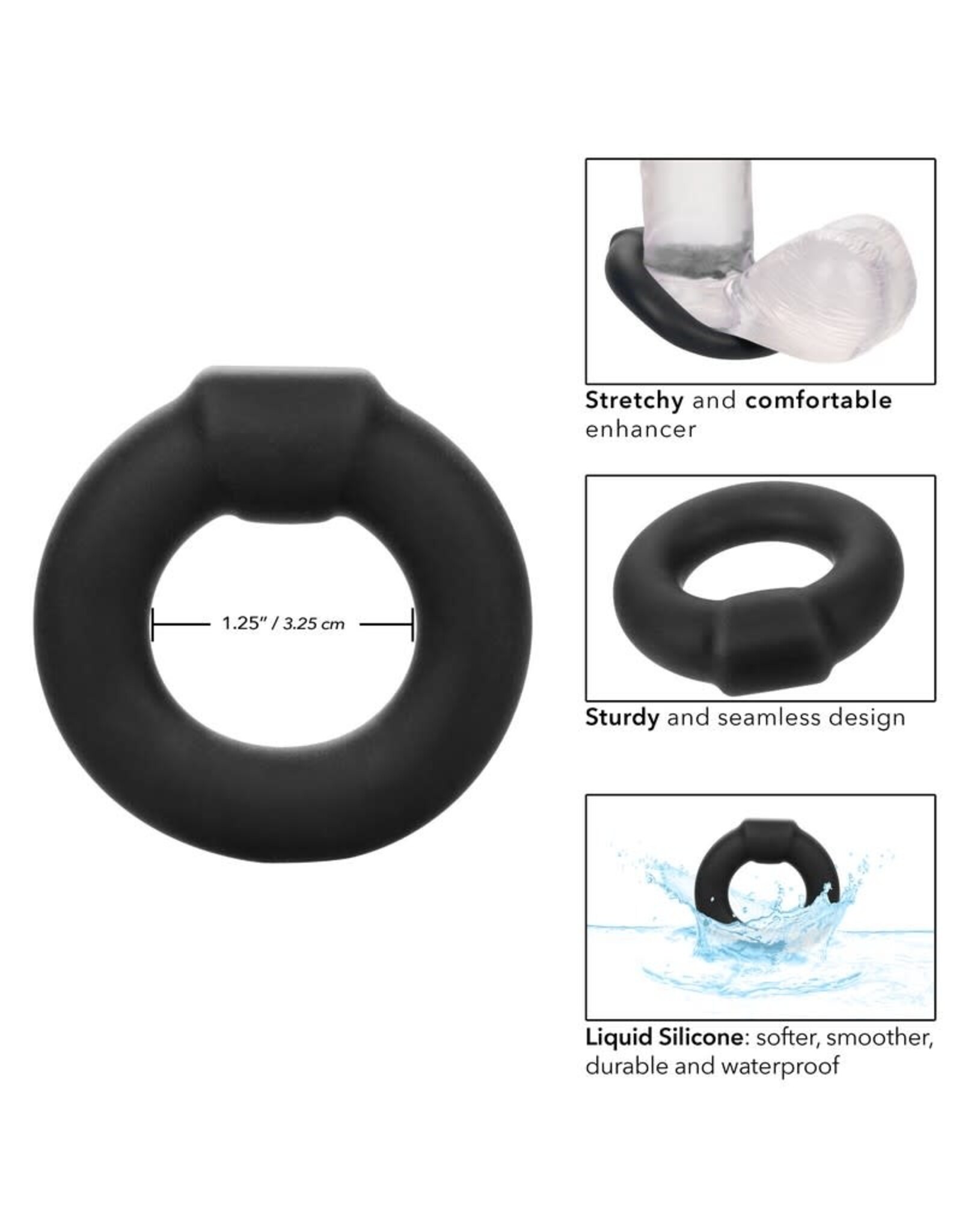 Calexotics Calexotics - Alpha Liquid Silicone Optimum Ring