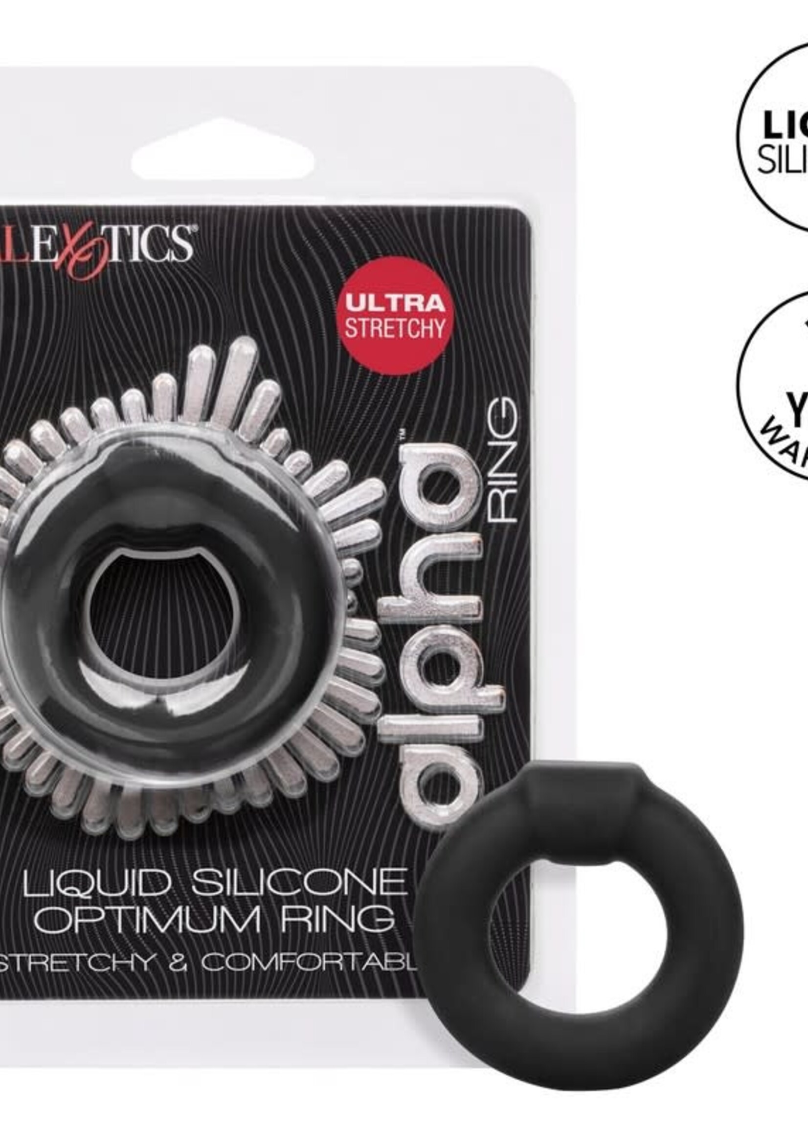 Calexotics Calexotics - Alpha Liquid Silicone Optimum Ring