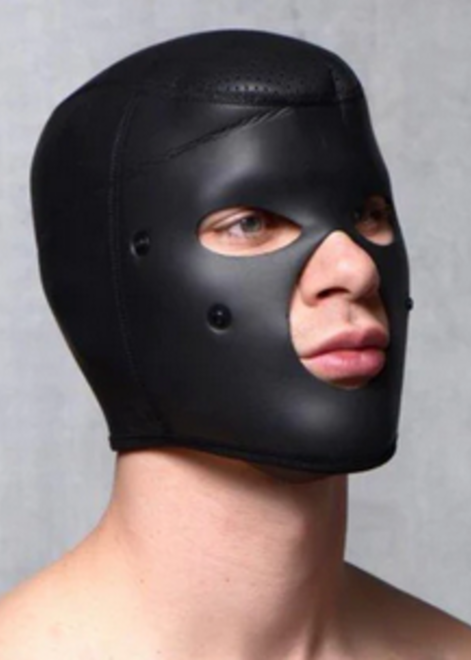 Master Series - Scorpion Hood w Removable Blindfold/Mask