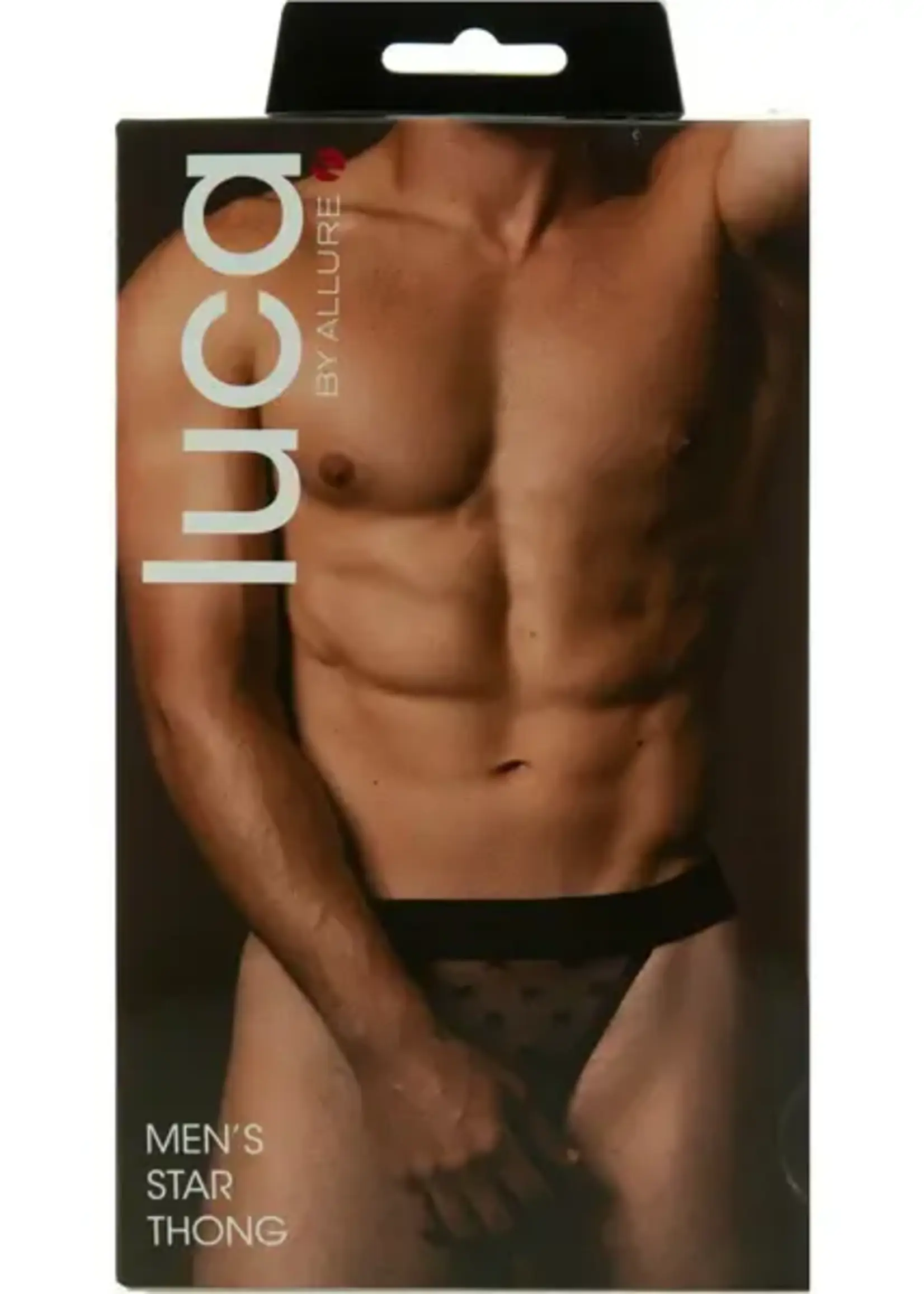 Allure Lingerie Allure - Luca Men's Star Thong - S/M