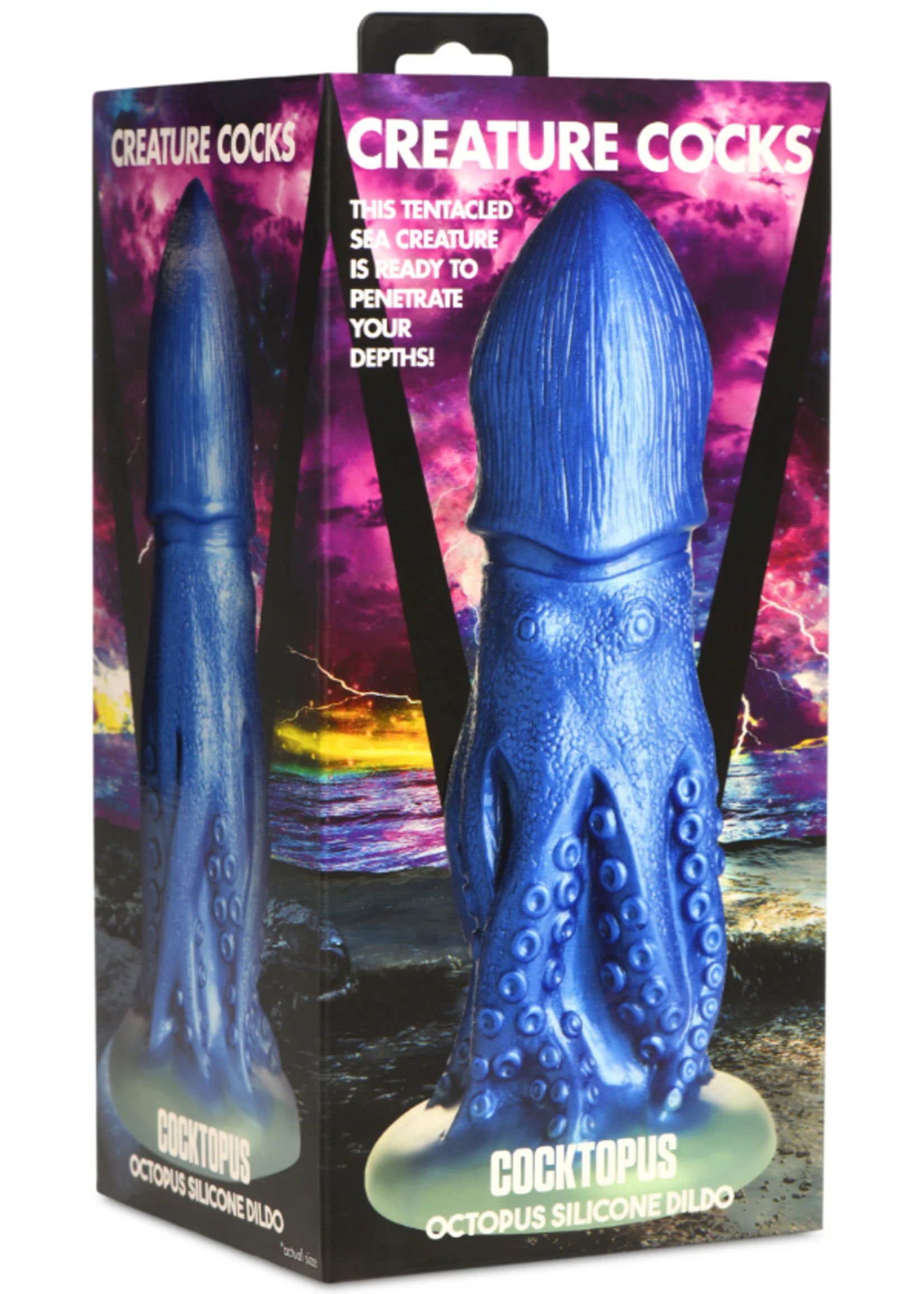 XR Brands Creature Cocks - Cocktopus Octopus Silicone Dildo