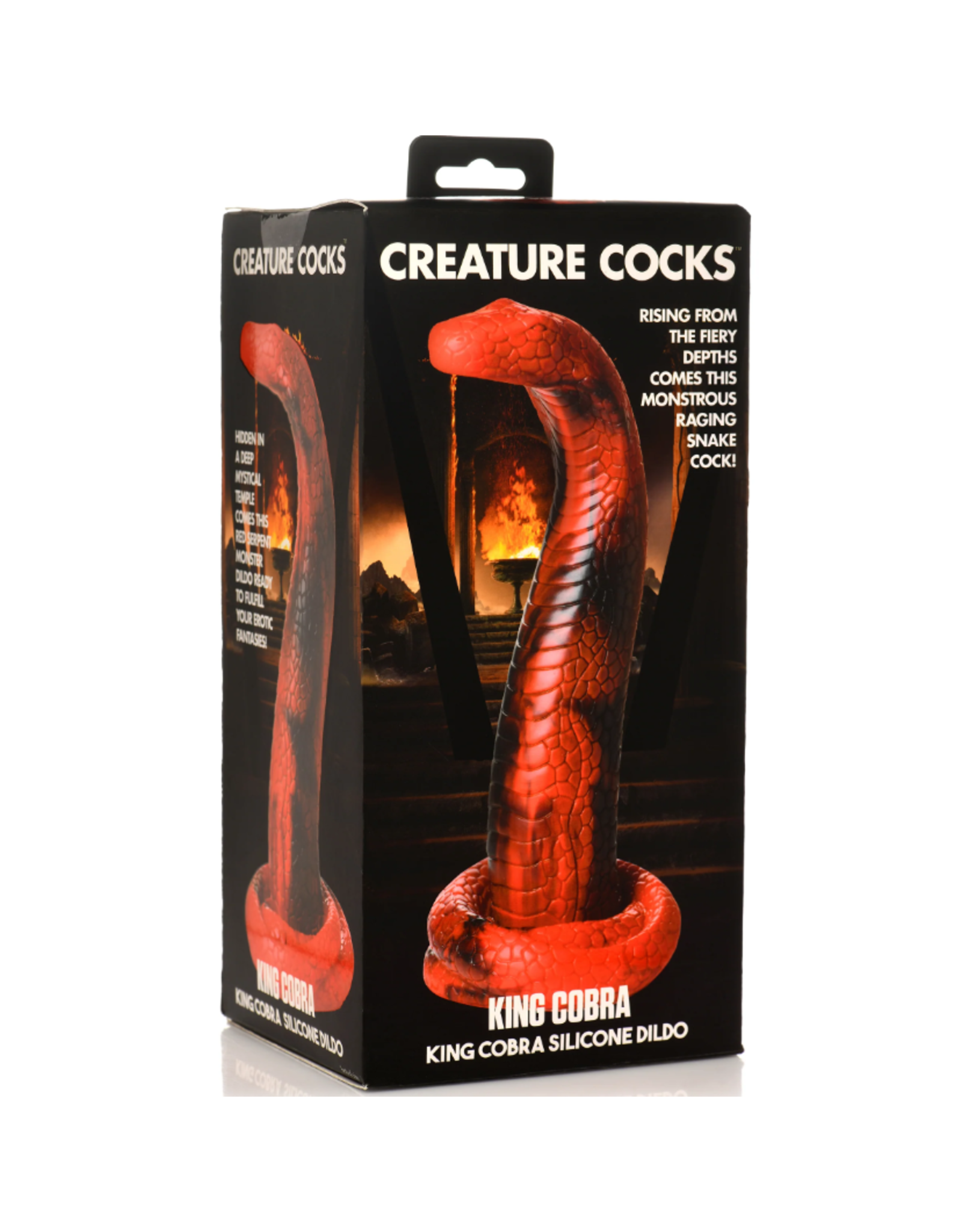 XR Brands Creature Cocks - King Cobra Silicone Dildo