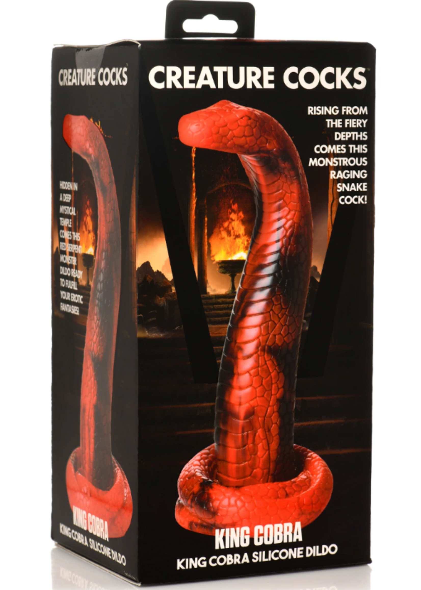XR Brands Creature Cocks - King Cobra Silicone Dildo