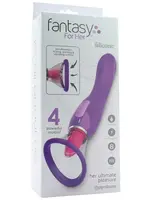Pipedream Fantasy for Her Ultimate Pleasure Clitoral Pump Vibe