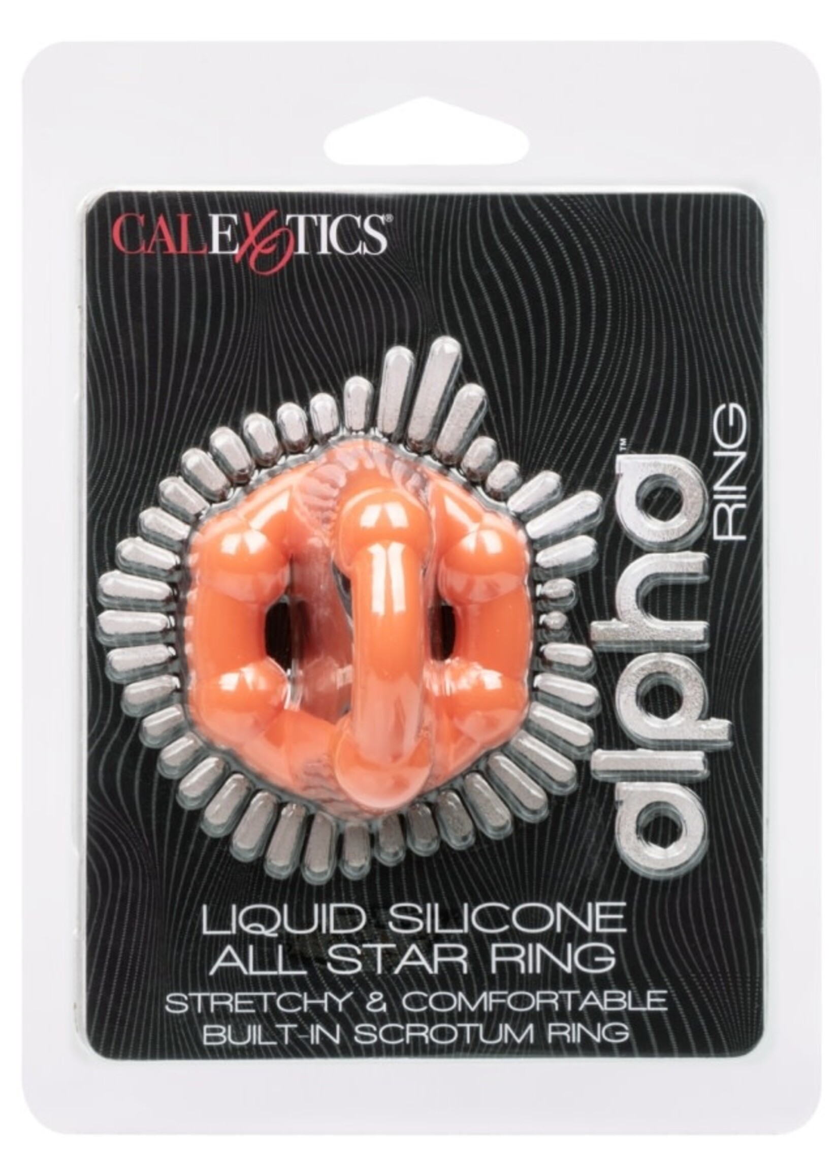 Calexotics Alpha Liquid Silicone All Star Ring