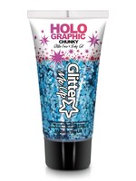 Glitter Me Up Glitter Me Up - Chunky Glitter Gel Tube 50 ml - Cosmic Blue