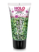 Glitter Me Up Glitter Me Up - Chunky Glitter Gel Tube 50 ml - Green Envy
