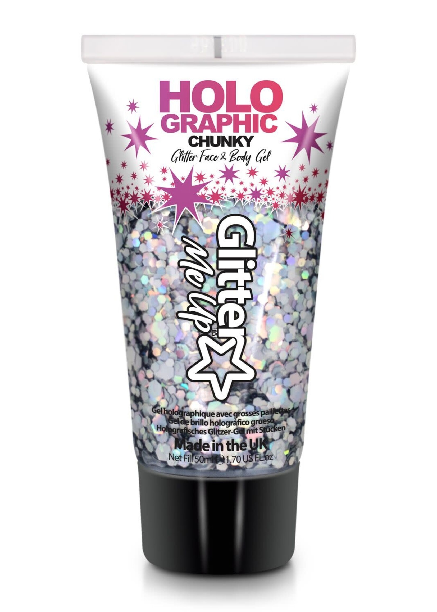 Glitter Me Up Glitter Me Up - Chunky Glitter Gel Tube 50 ml - Intergalactic