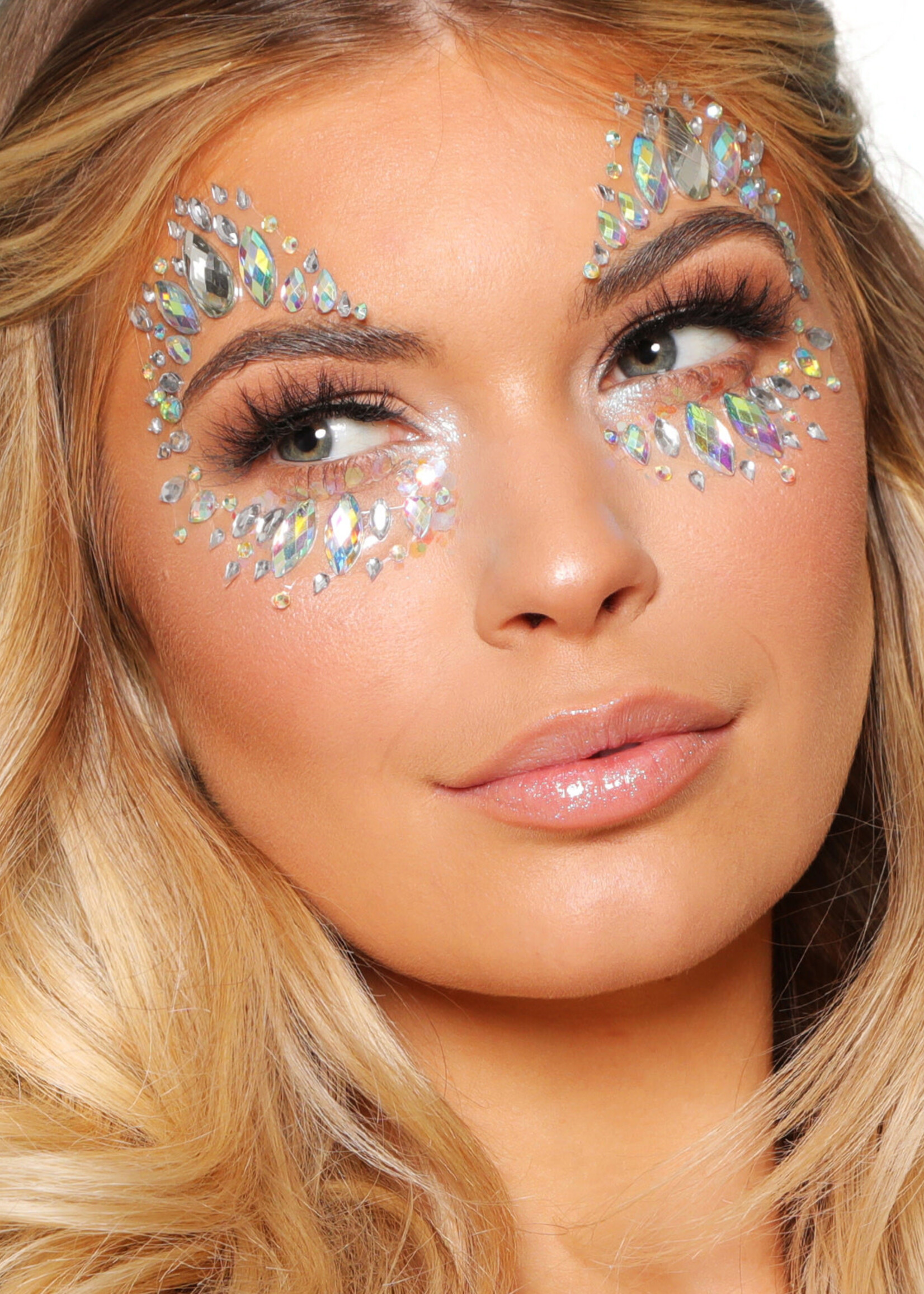 Glitter Me Up Glitter Me Up - Face Jewels - Diamond Kiss