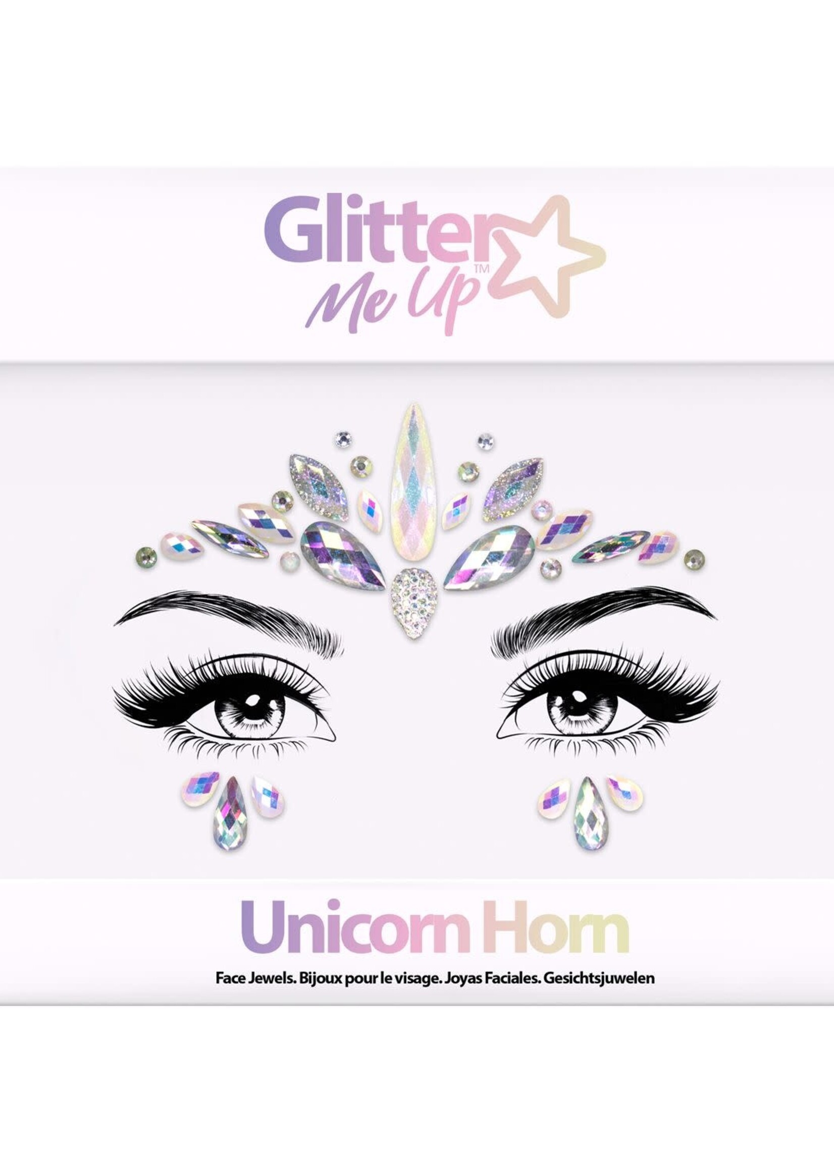 Glitter Me Up Glitter Me Up - Face Jewels - Unicorn Horn