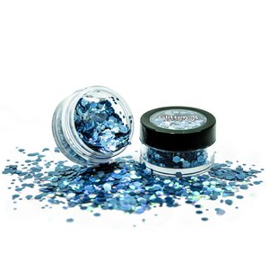 Glitter Me Up - Holographic Glitter 3g - Cosmic Blue