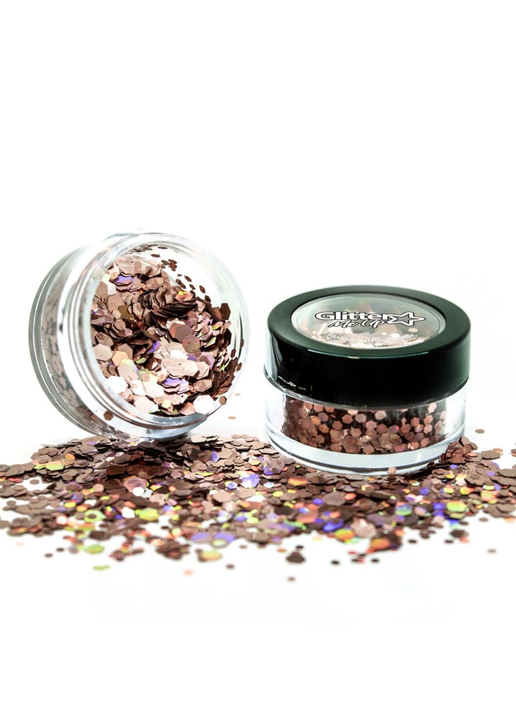 Glitter Me Up Glitter Me Up - Holographic Glitter 3g - Rose Gold