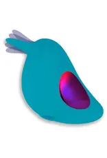 TW Trade Caress Hummingbird Clitoral Stimulator - Teal