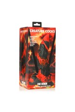 XR Brands Creature Cocks - Fire Demon Monster Silicone Dildo
