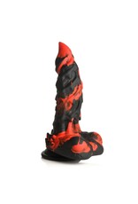 XR Brands Creature Cocks - Fire Demon Monster Silicone Dildo