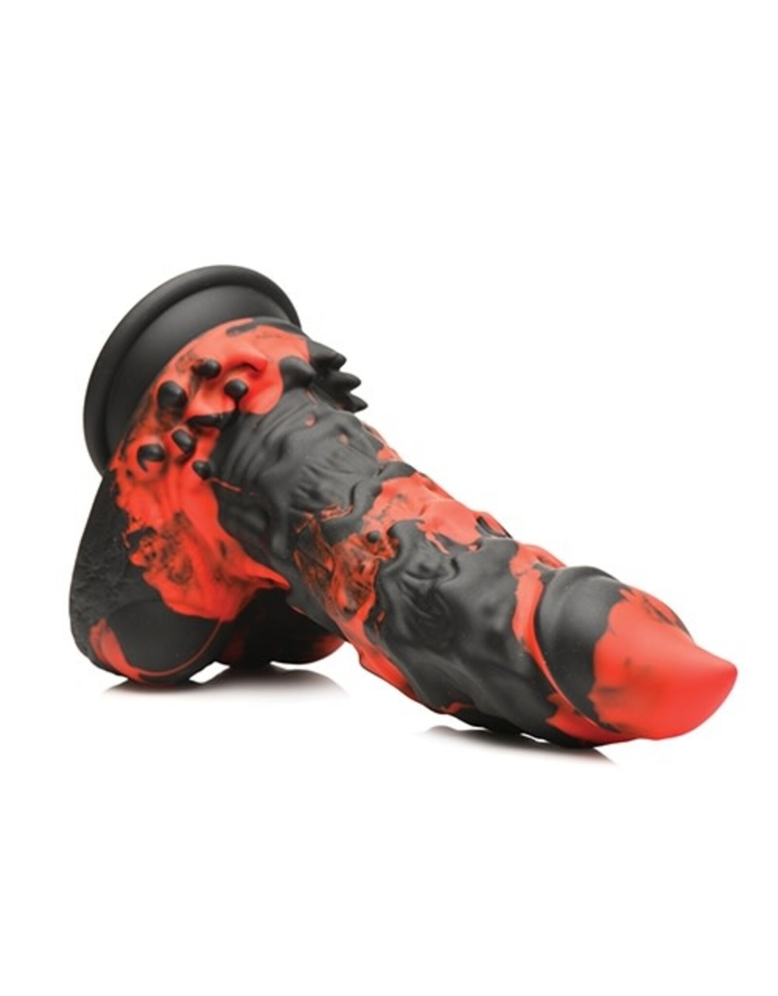 XR Brands Creature Cocks - Fire Demon Monster Silicone Dildo