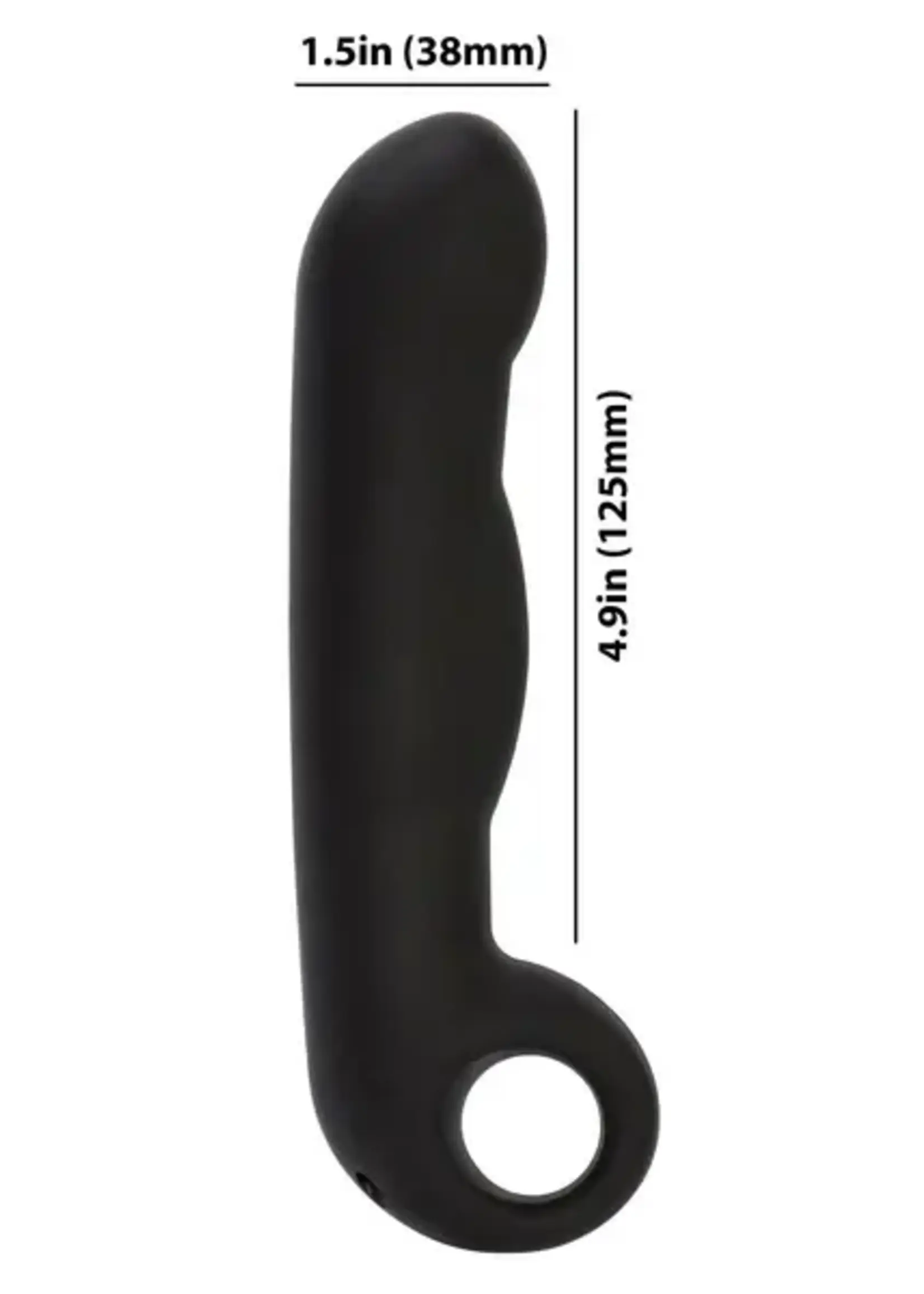 ElectraStim - Ovid - Silicone Dildo - Black