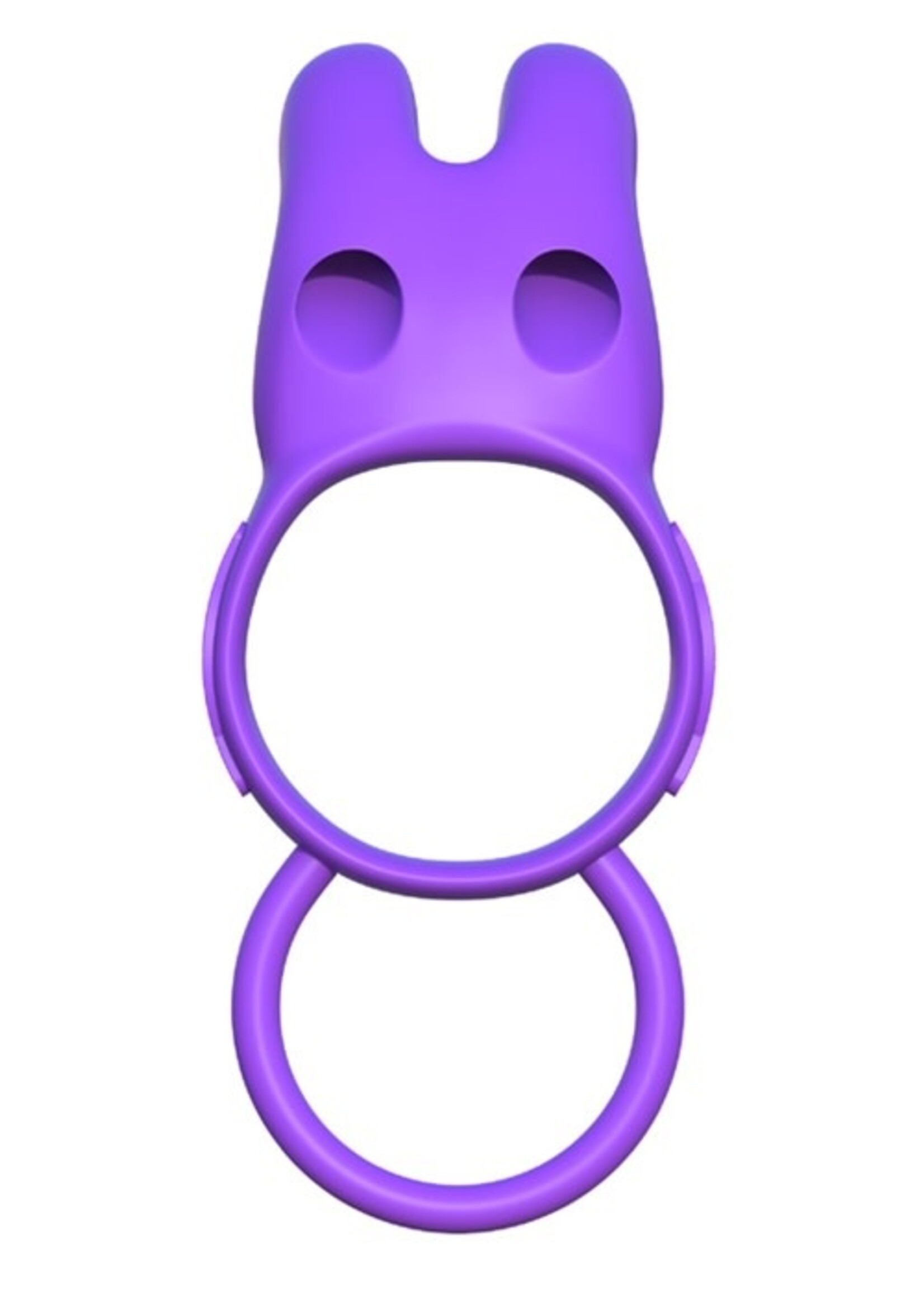 Pipedream C-Ringz - Twin Teazer Rabbit Ring