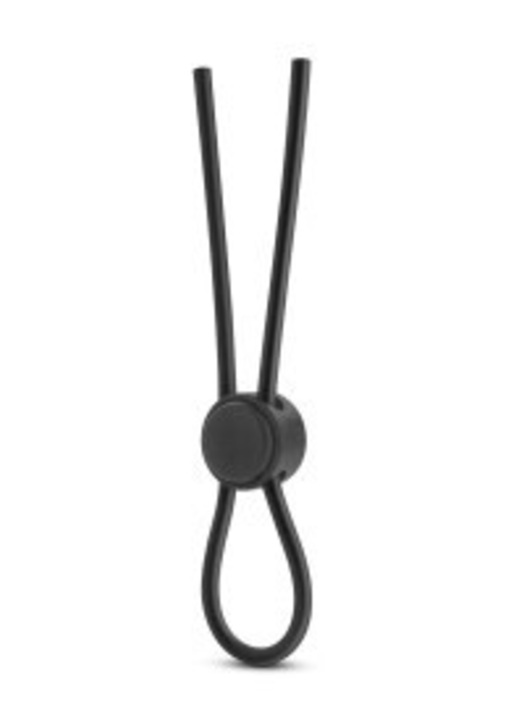 Blush Novelties Blush - Stay Hard - Silicone Loop Cock Ring - Black