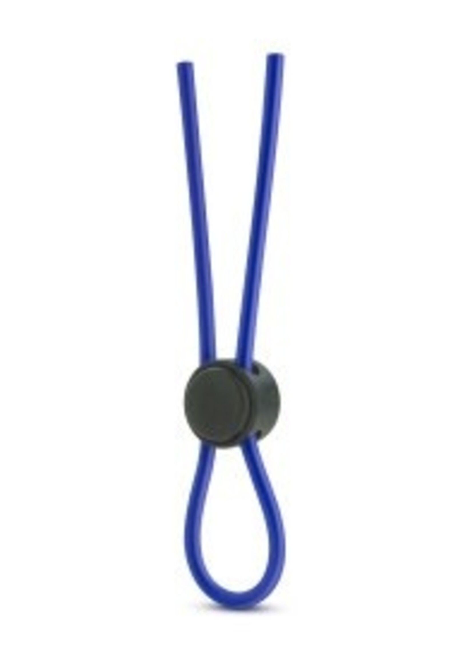 Blush Novelties Blush - Stay Hard - Silicone Loop Cock Ring - Blue