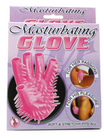 Masturbating Glove - Pink