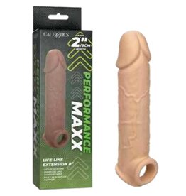 Calexotics Performance Maxx Life-Like Extension 8" - Ivory